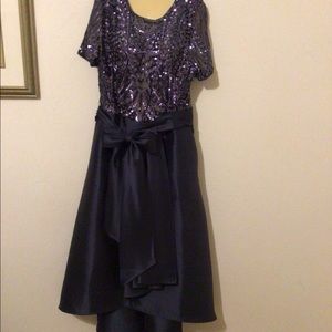 Mother of bride/groom. Beautiful High Low dress.  Worn once.